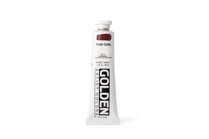 Golden Heavy Body Acrylics, Violet Oxide, 2 oz. Tube