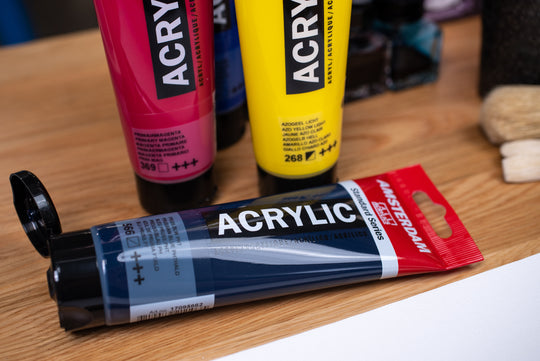 Amsterdam Standard Acrylic Colors, 120 mL, Permanent Red Purple