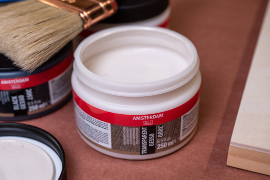 Amsterdam Transparent Gesso, 250 mL
