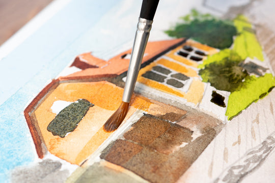 Blockx - Blockx Watercolor Half Pan, #212 Blockx Yellow - St. Louis Art Supply