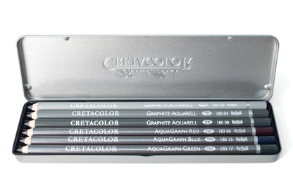 Cretacolor - Watercolor Graphite Pocket Set - St. Louis Art Supply