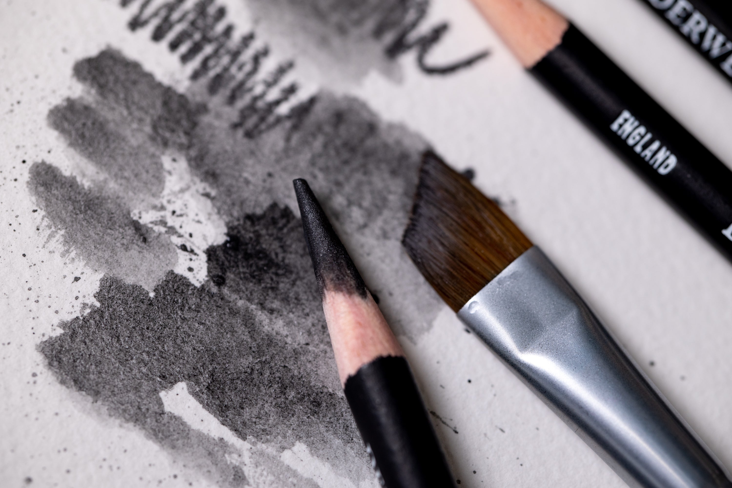 Water-Soluble Sketching Pencils