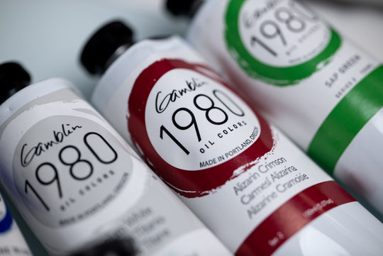 Gamblin 1980 Oil Colors, 37 mL, Titanium White
