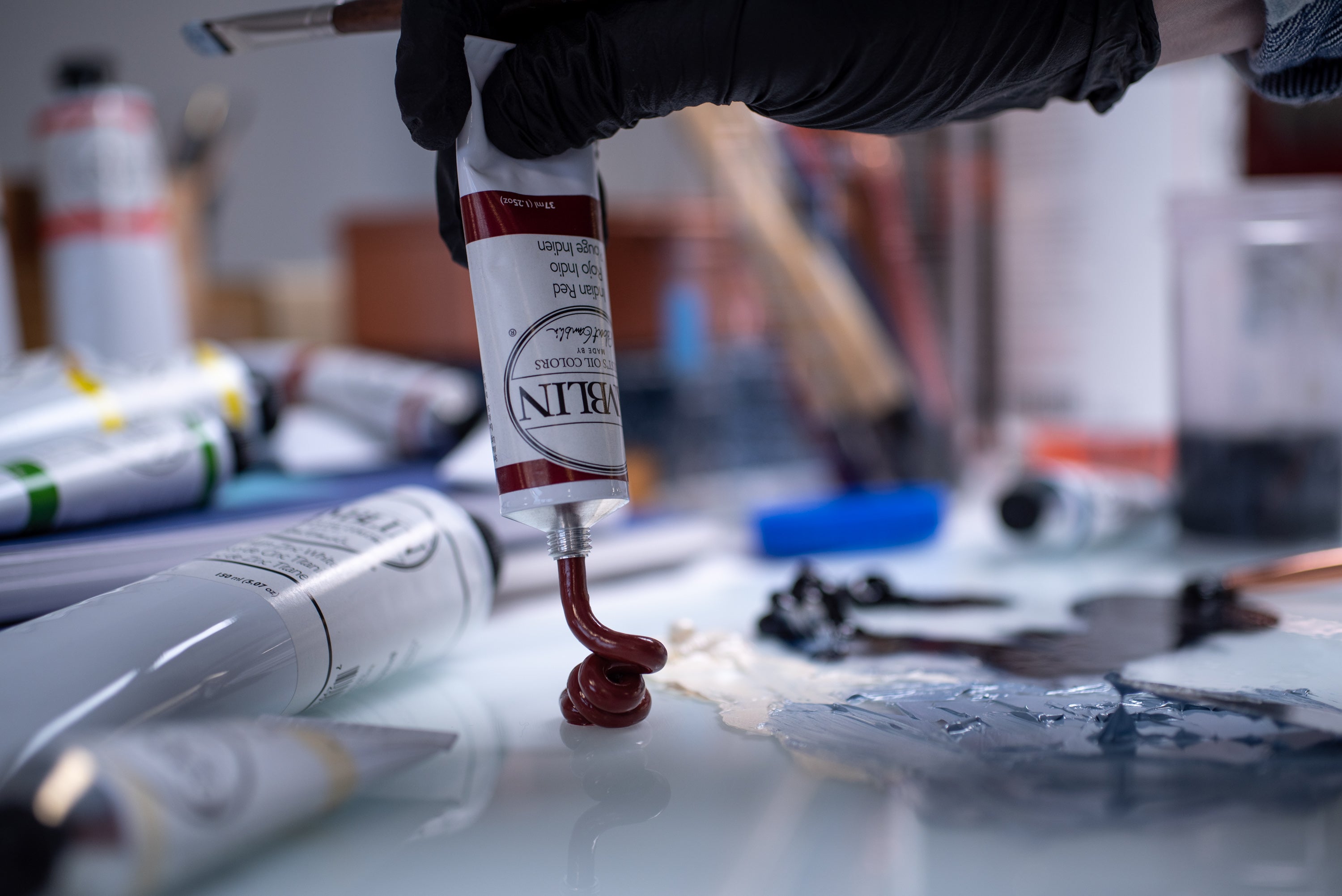 Gamblin Artist's Oil Colors, Manganese Blue Hue