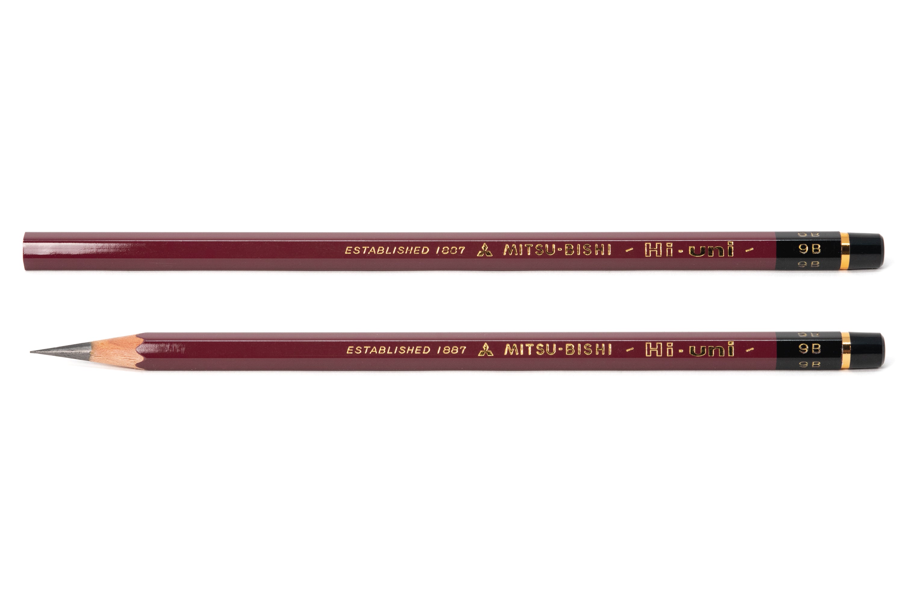 Mitsubishi Pencil Co. - Hi-Uni Pencil, 9B - St. Louis Art Supply