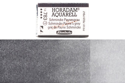 Schmincke - Horadam Watercolor Full Pan, #783 Schmincke Payne's Grey - St. Louis Art Supply