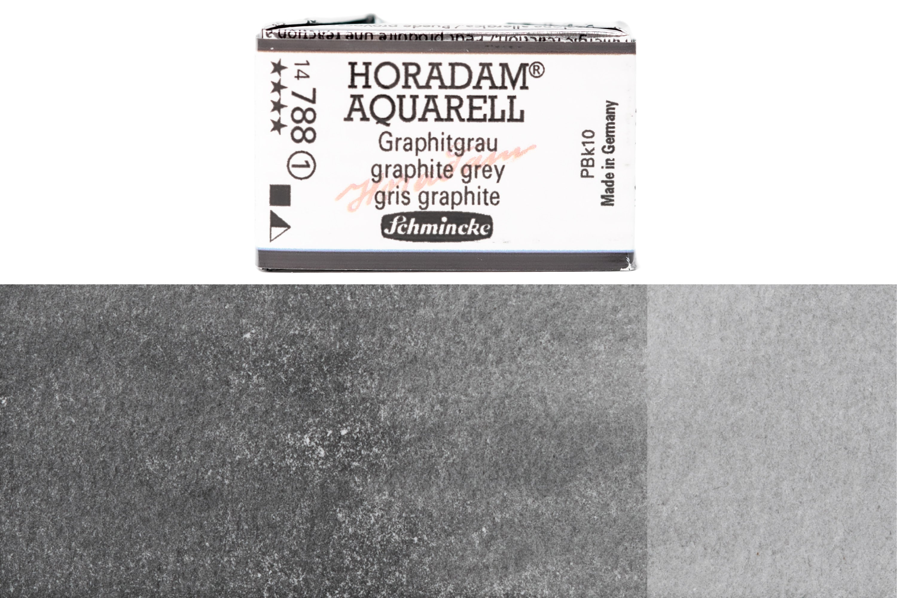 Schmincke - Horadam Watercolor Full Pan, #788 Graphite Grey - St. Louis Art Supply