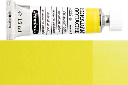 Schmincke - Horadam Gouache, 15 mL, #222 Vanadium Yellow - St. Louis Art Supply