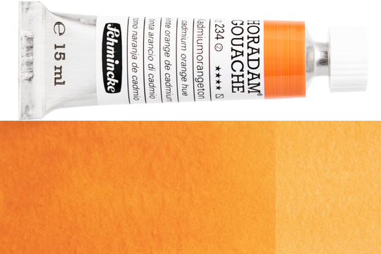 Schmincke - Horadam Gouache, 15 mL, #234 Cadmium Orange Hue - St. Louis Art Supply