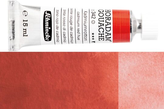 Schmincke - Horadam Gouache, 15 mL, #342 Cadmium Red Hue - St. Louis Art Supply
