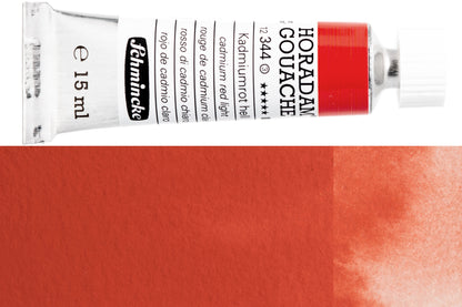 Schmincke - Horadam Gouache, 15 mL, #344 Cadmium Red Light - St. Louis Art Supply