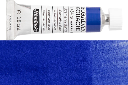 Schmincke - Horadam Gouache, 15 mL, #464 Ultramarine Deep - St. Louis Art Supply