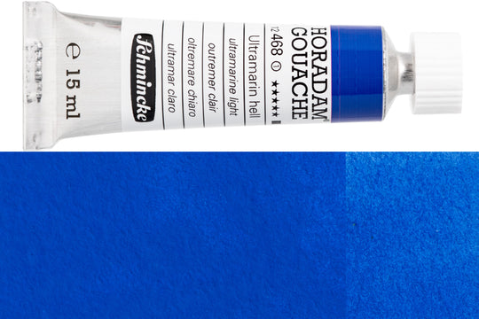 Schmincke - Horadam Gouache, 15 mL, #468 Ultramarine Light - St. Louis Art Supply