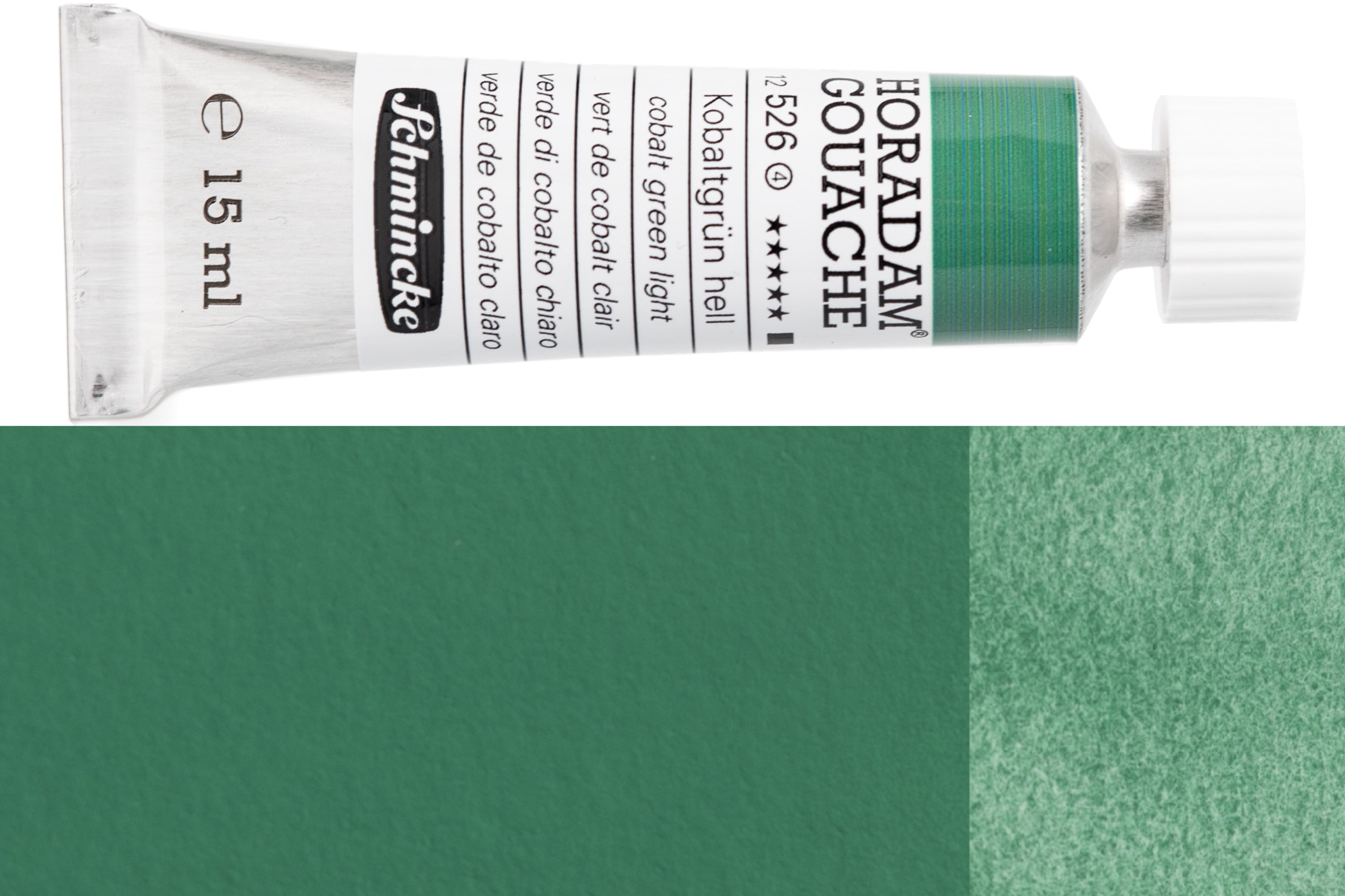 Schmincke - Horadam Gouache, 15 mL, #526 Cobalt Green Light - St. Louis Art Supply