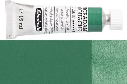 Schmincke - Horadam Gouache, 15 mL, #526 Cobalt Green Light - St. Louis Art Supply