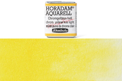 Schmincke - Horadam Watercolor Half Pan, #212 Chromium Yellow Hue Light - St. Louis Art Supply