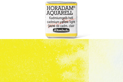 Schmincke - Horadam Watercolor Half Pan, #224 Cadmium Yellow Light - St. Louis Art Supply