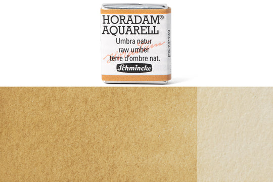 Schmincke - Horadam Watercolor Half Pan, #667 Raw Umber - St. Louis Art Supply