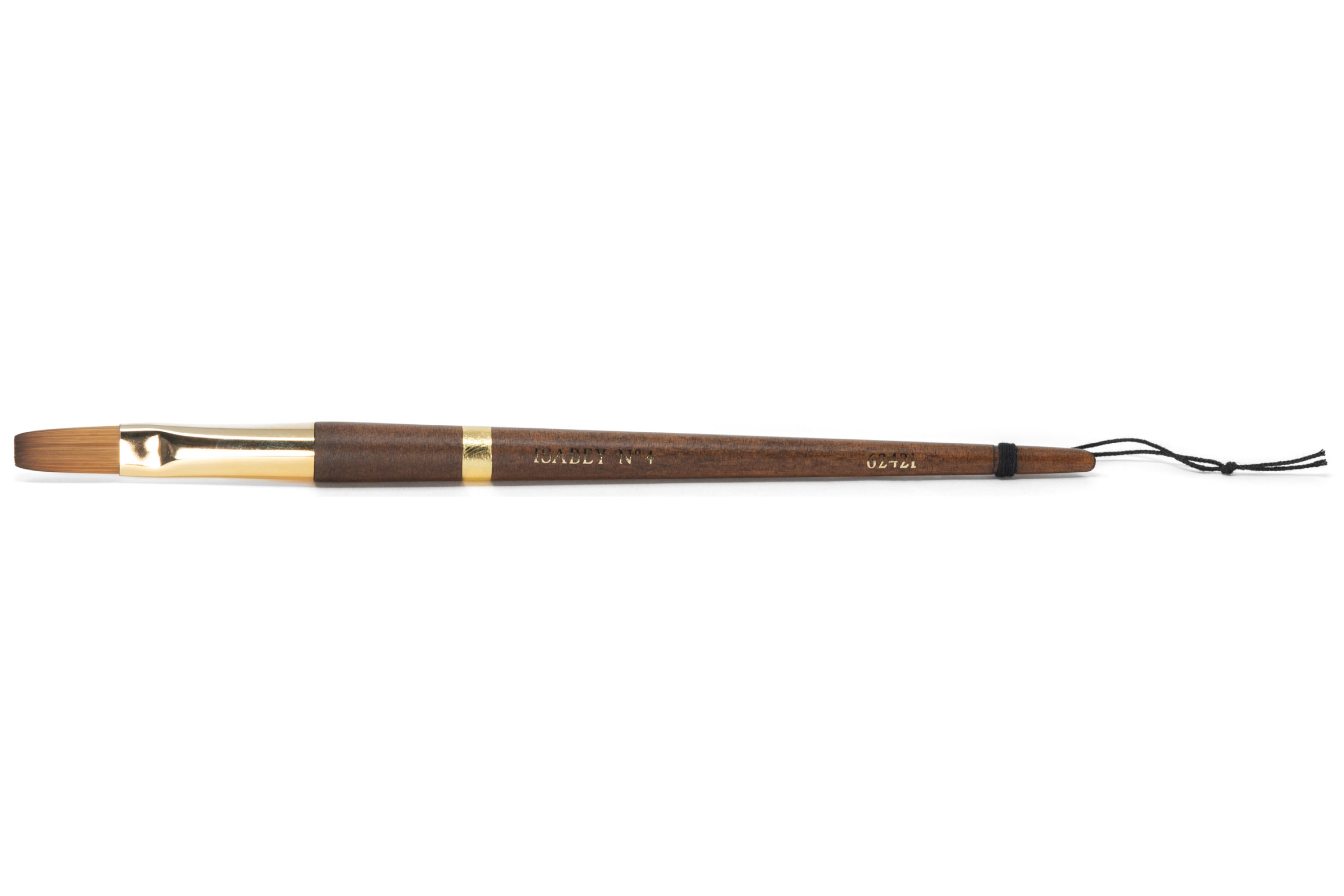 Isabey - Vintage Watercolor Brush, Synthetic Sable, Flat - St. Louis Art Supply