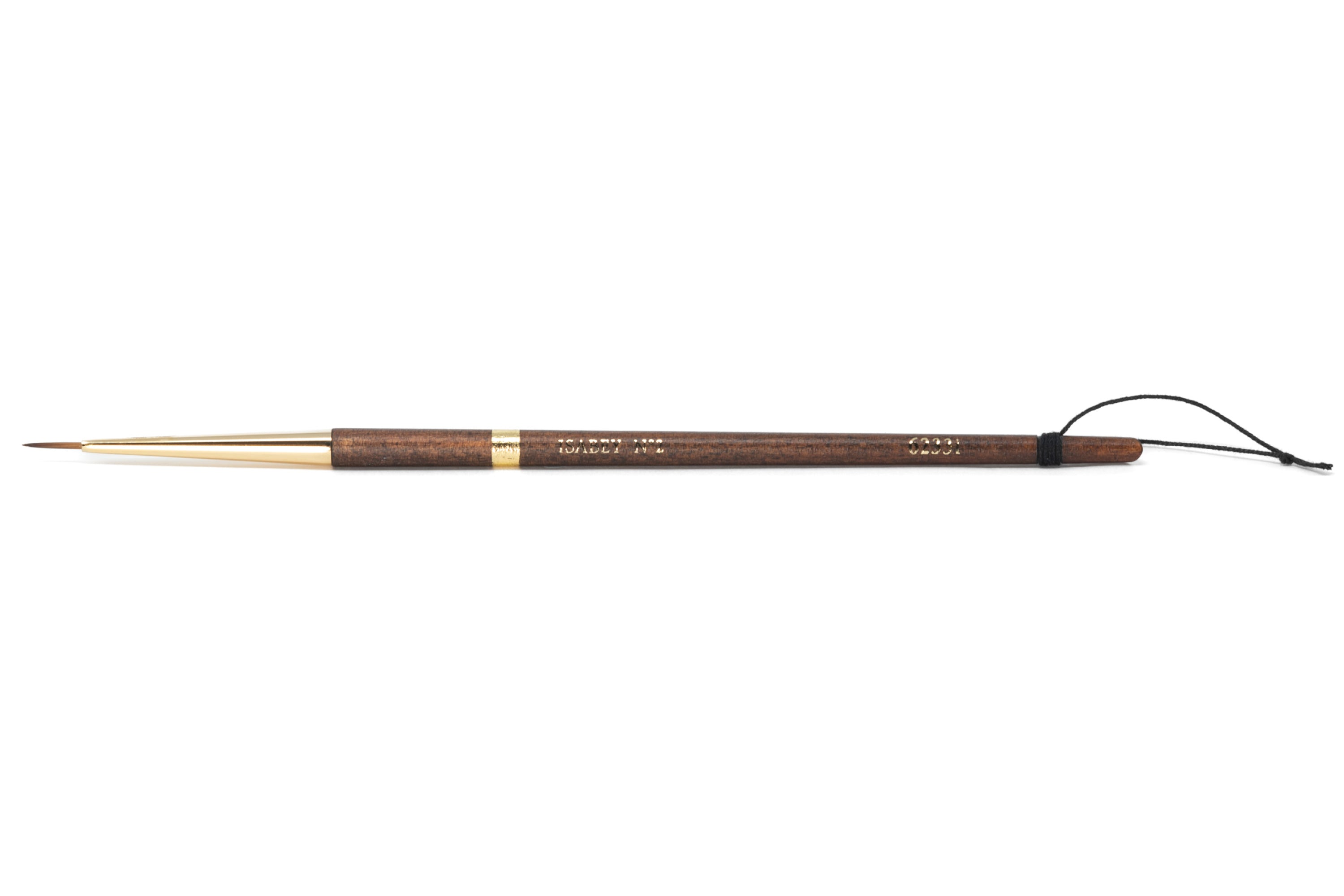 Isabey - Vintage Watercolor Brush, Synthetic Sable, Long Round - St. Louis Art Supply