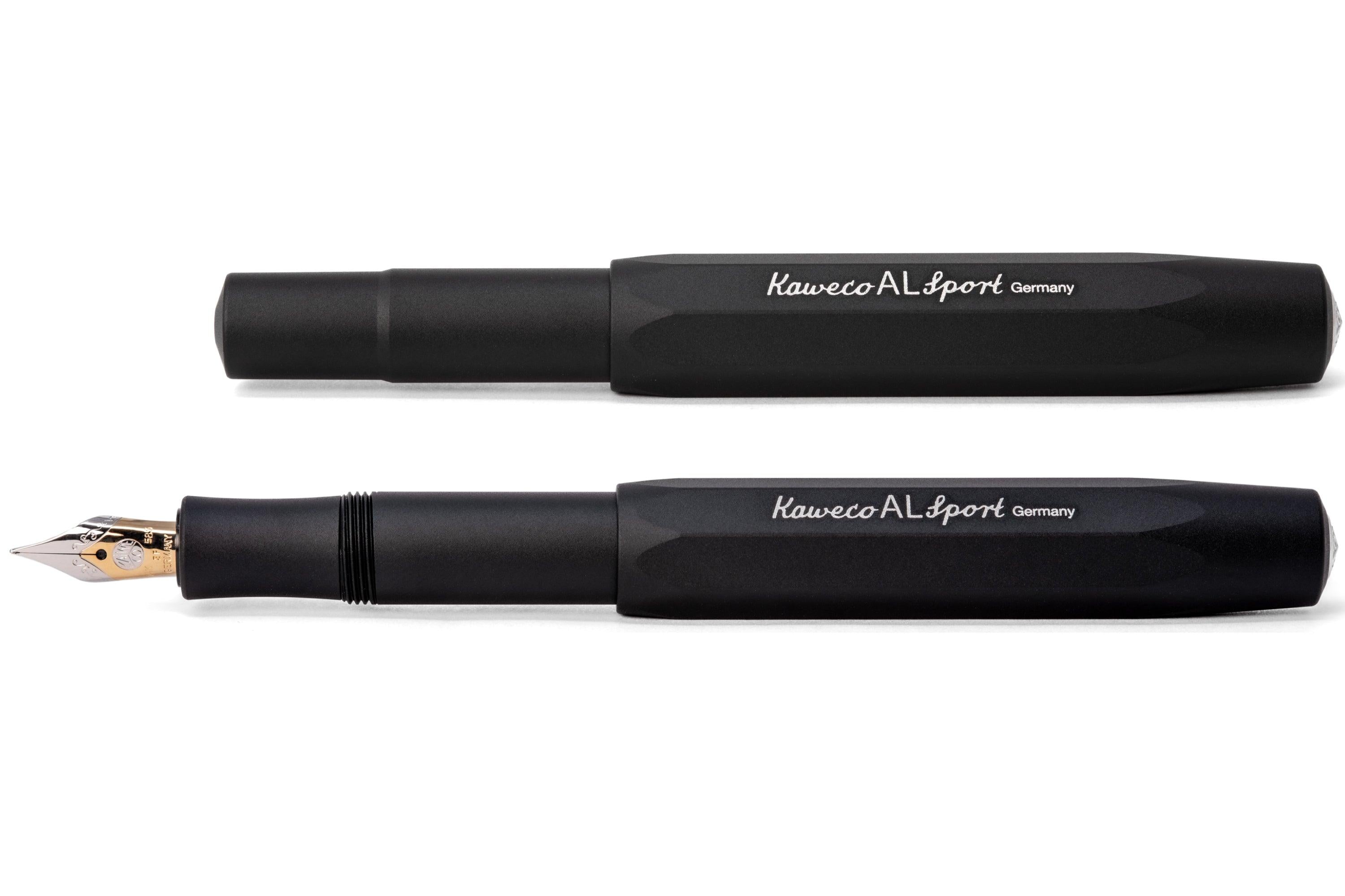Kaweco - AL Sport Fountain Pen, Matte Black - St. Louis Art Supply