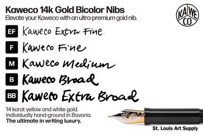 Kaweco - Kaweco 14k Bicolor Gold Nib - St. Louis Art Supply