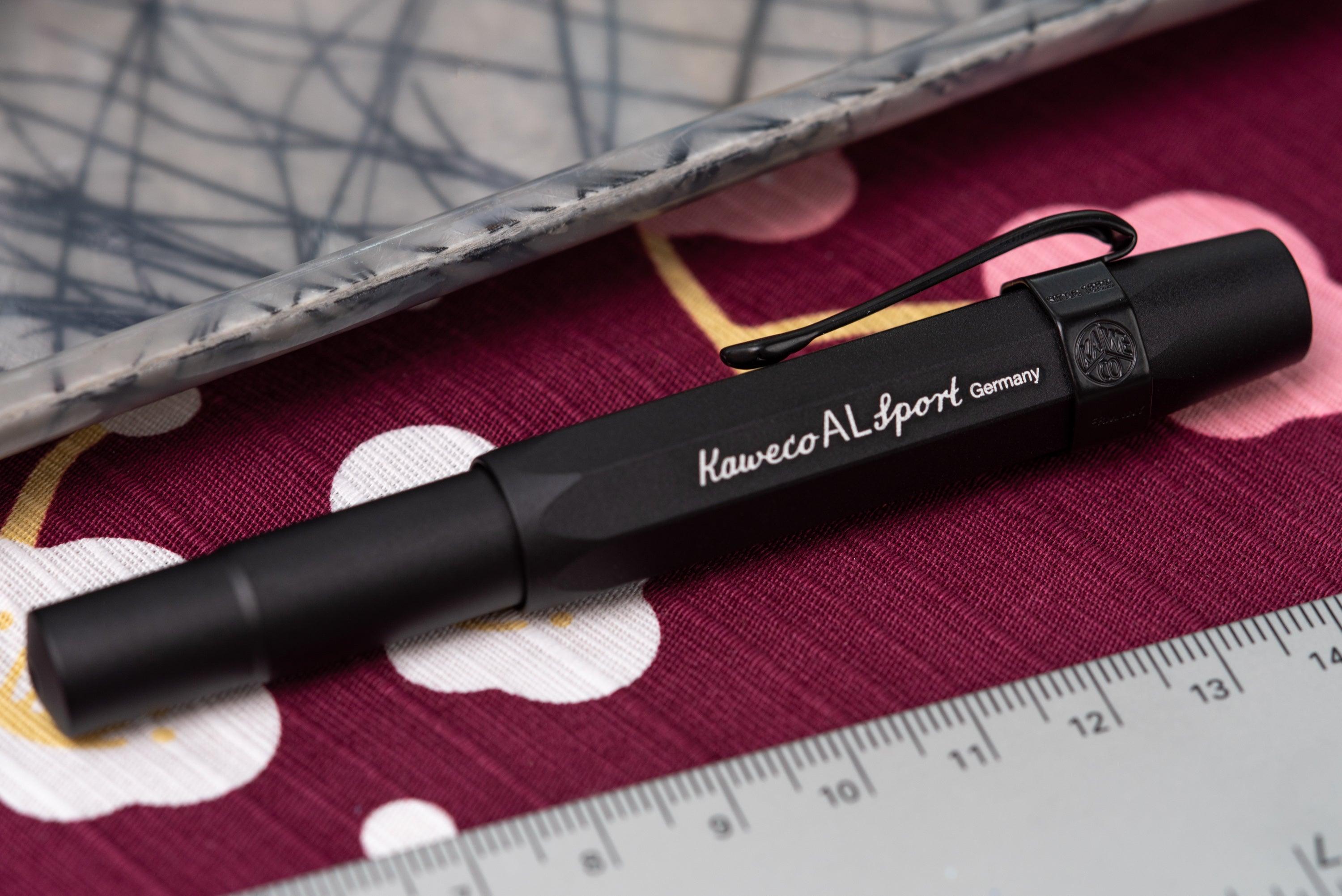 Kaweco - AL Sport Fountain Pen, Matte Black - St. Louis Art Supply