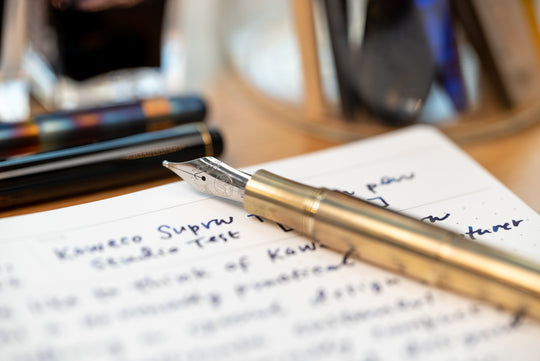 Kaweco - Supra Fountain Pen, Brass - St. Louis Art Supply