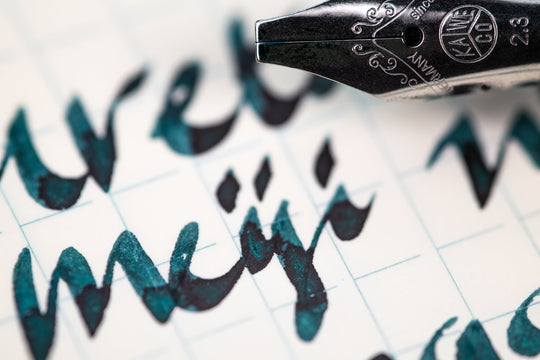 Kuretake - ink-café Meiji no Iro Fountain Pen Ink, #534 Kurogane-iro - St. Louis Art Supply