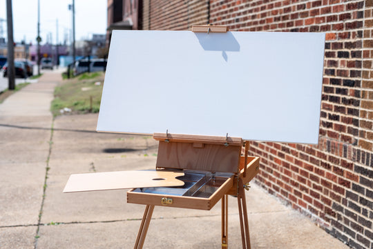 Oiled Beechwood Sketchbox Easel