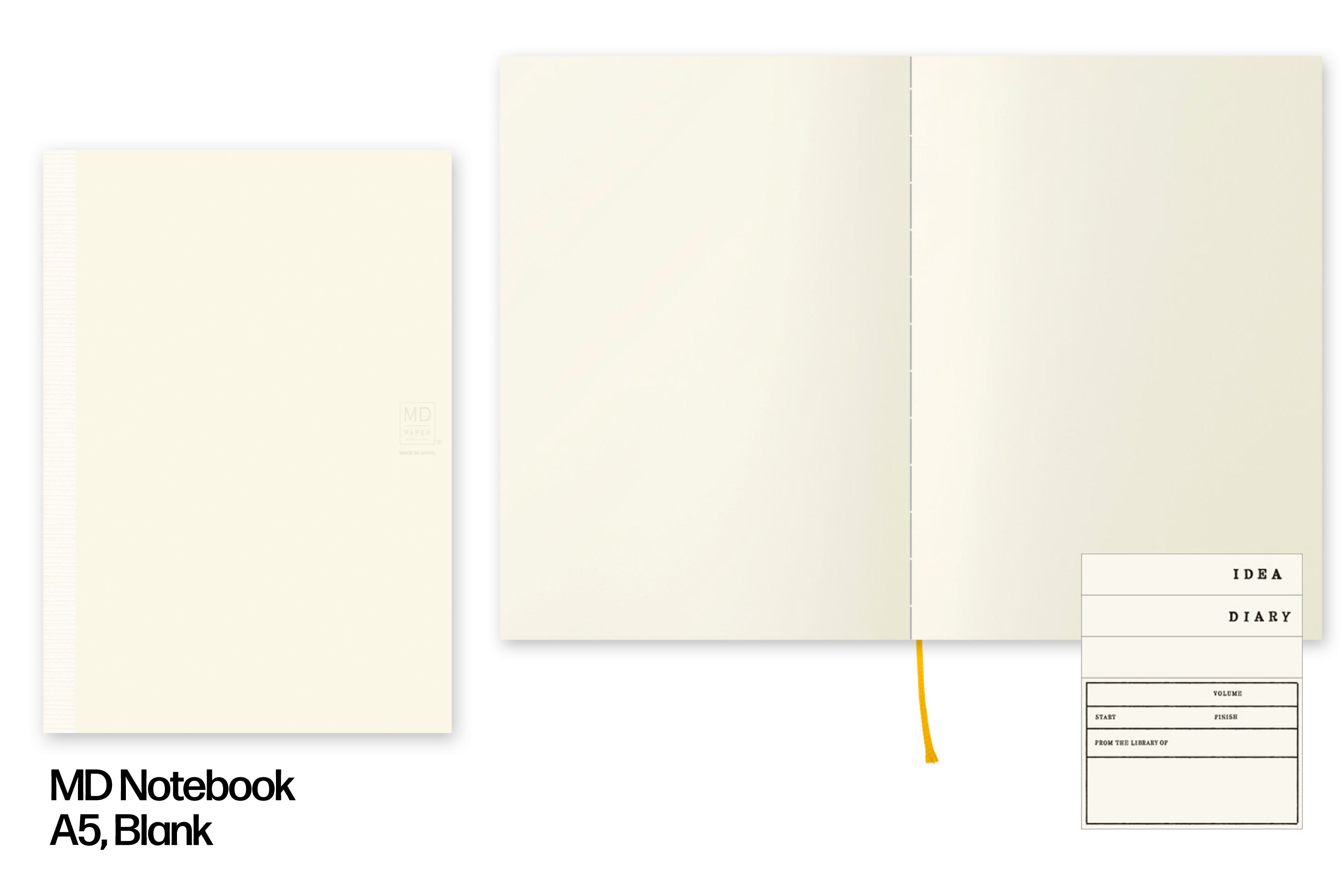 MD Notebook, A5 Blank