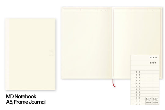 MD Notebook, A5 Frame