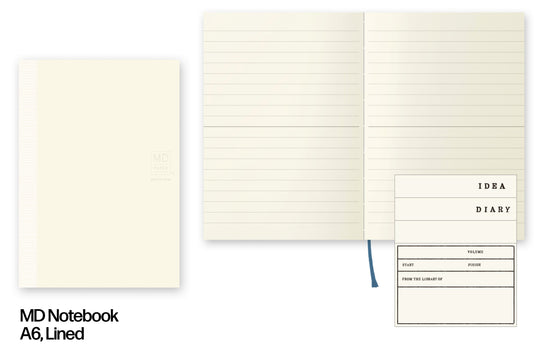 MD Notebook, A6 Lined