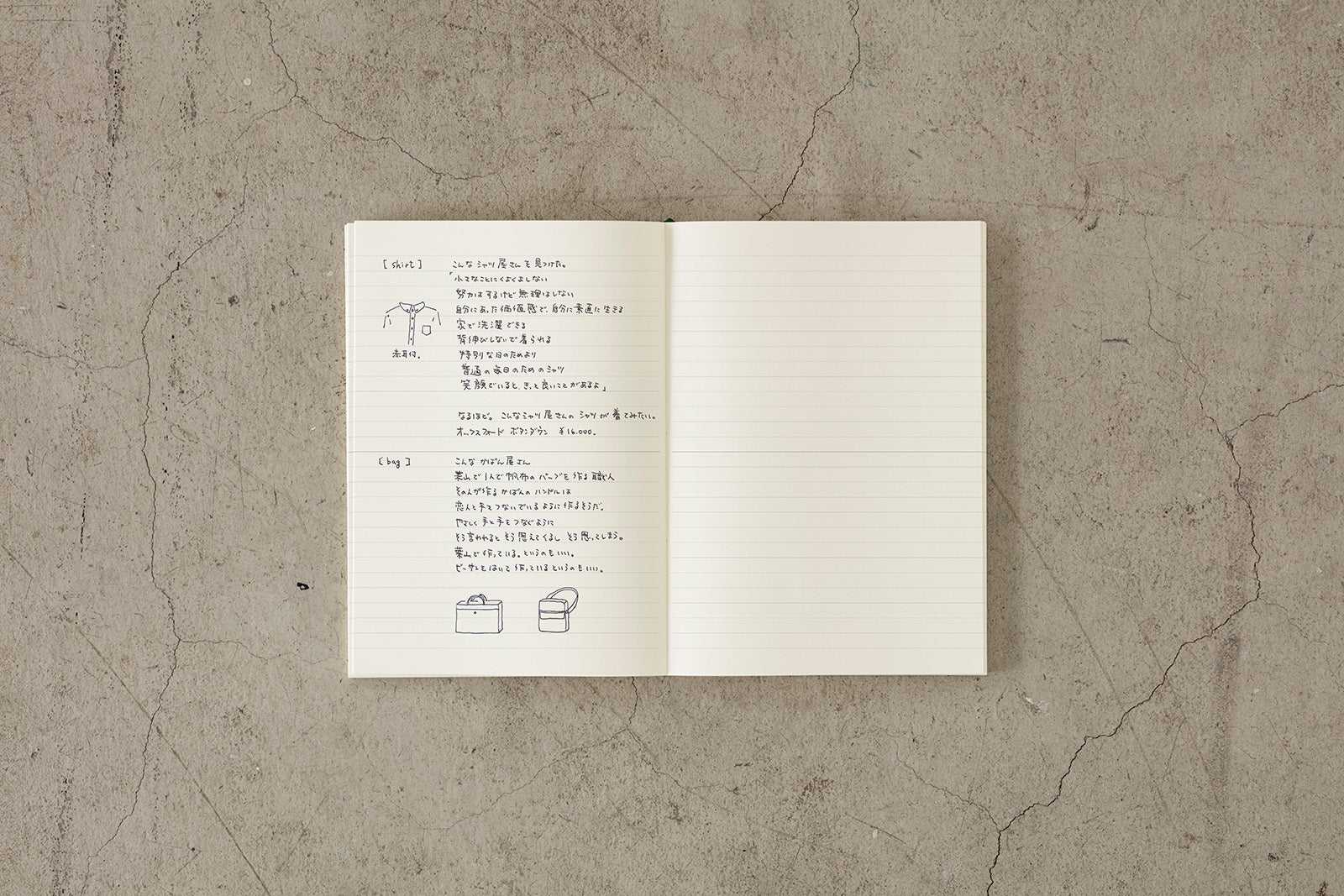 Midori - MD Notebook, A5 Ruled - St. Louis Art Supply