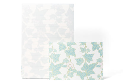 Midori - Letter Paper, Green Ivy, Lined - St. Louis Art Supply