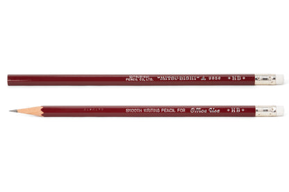 Mitsubishi Pencil Co. - Mitsubishi 9850 Pencil, HB, Set of 12 - St. Louis Art Supply