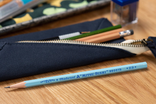 Mitsubishi Pencil Co. - Mitsubishi 9800VB Pencil, HB, Set of 12 - St. Louis Art Supply