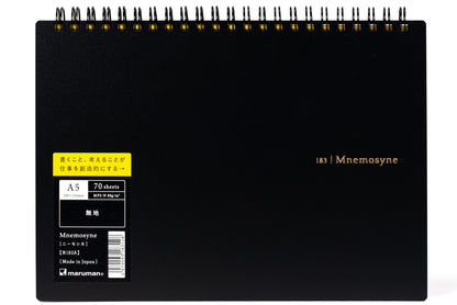 Mnemosyne #183 Notebook (A5 Blank)
