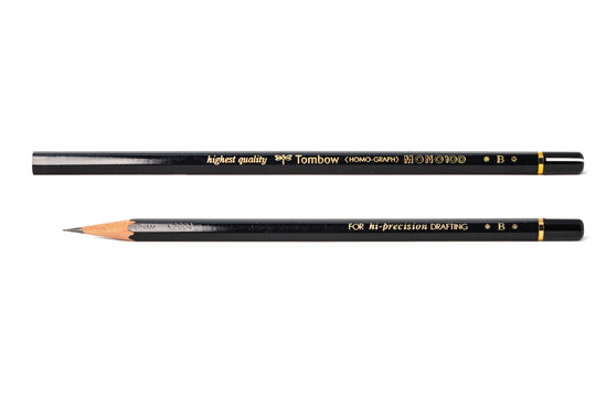 Tombow - MONO 100 Pencil, B, Set of 12 - St. Louis Art Supply