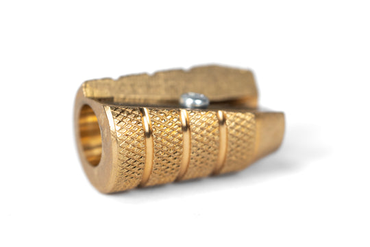 M+R Pineapple Brass Sharpener