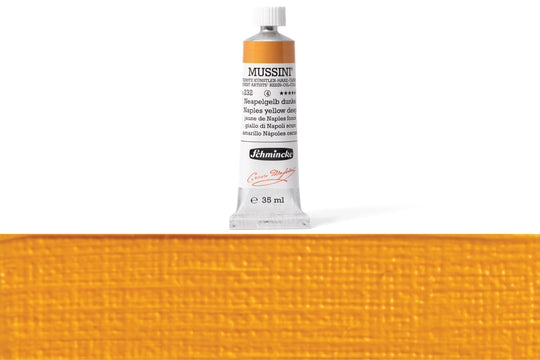 Schmincke - Mussini Oil Colors, 35 mL, #232 Naples Yellow Deep - St. Louis Art Supply