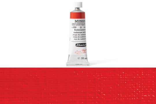 Schmincke - Mussini Oil Colors, 35 mL, #356 Cadmium Red Light - St. Louis Art Supply