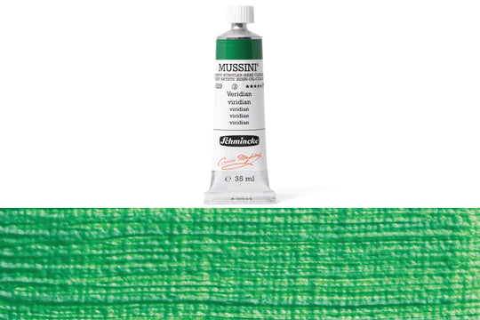 Schmincke - Mussini Oil Colors, 35 mL, #529 Viridian - St. Louis Art Supply
