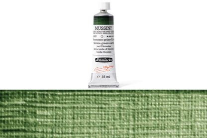 Schmincke - Mussini Oil Colors, 35 mL, #640 Verona Green Earth - St. Louis Art Supply