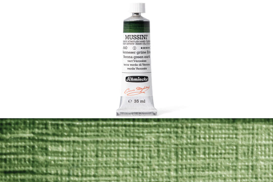 Schmincke - Mussini Oil Colors, 35 mL, #640 Verona Green Earth - St. Louis Art Supply