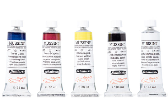 Schmincke - Mussini Oil Colors, Modern Mixing Set - St. Louis Art Supply