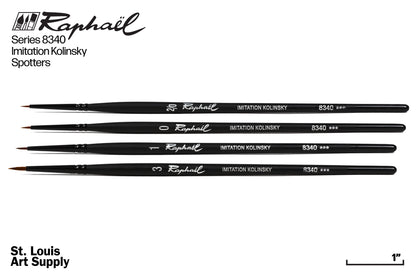 Synthetic Kolinsky Watercolor Brushes