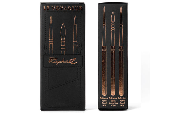 Raphaël - Le Voyageur Travel Brush Set - St. Louis Art Supply