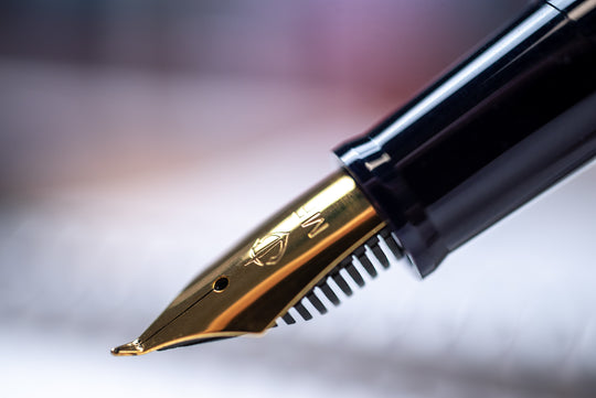 Fude DE Mannen Fountain Pen, Navy (40°)