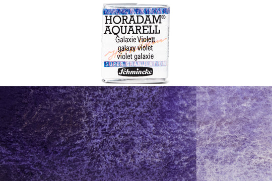Schmincke - Supergranulation Watercolor Half Pan, #972 Galaxy Violet - St. Louis Art Supply